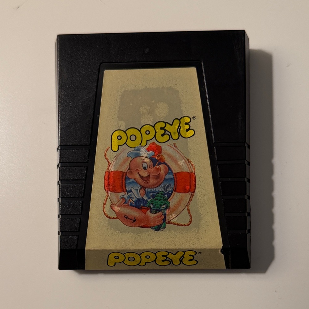 Popeye Black Game Cartridge